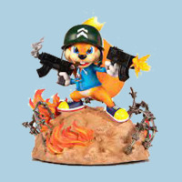 Conker The Squirrel, Bad, Video Game, Game, Green, Squirel Premium Hoodie | Teevron