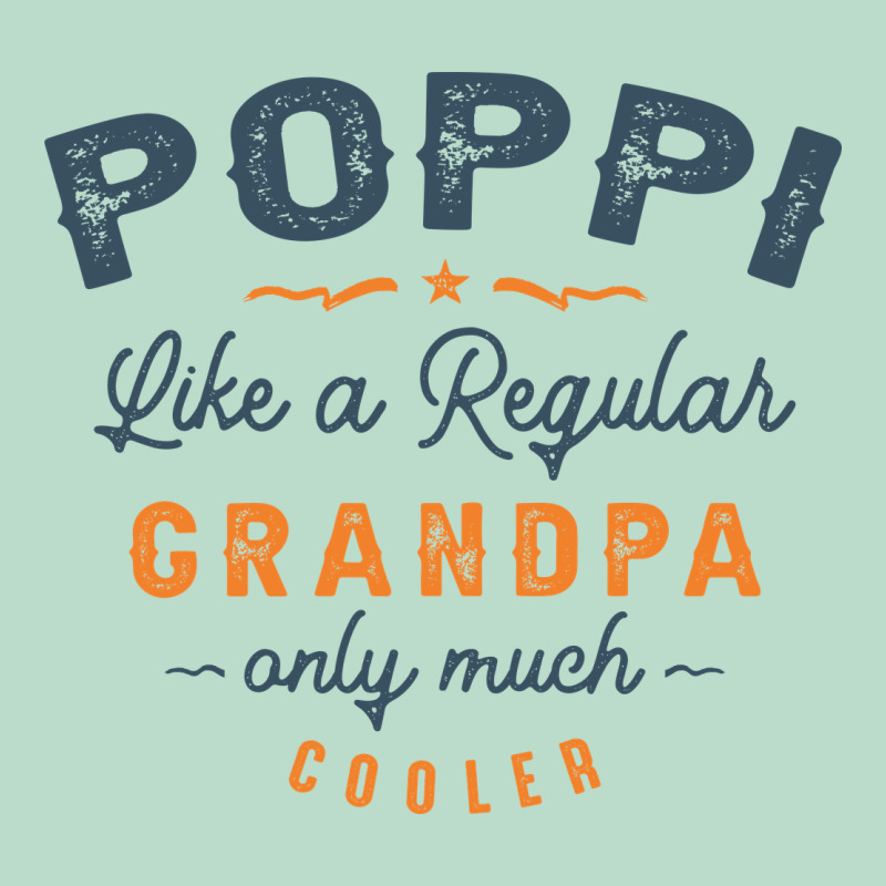 Mens Poppi Like A Regular Grandpa Funny Fathers Day Premium Hoodie by linhVisuals | Teevron