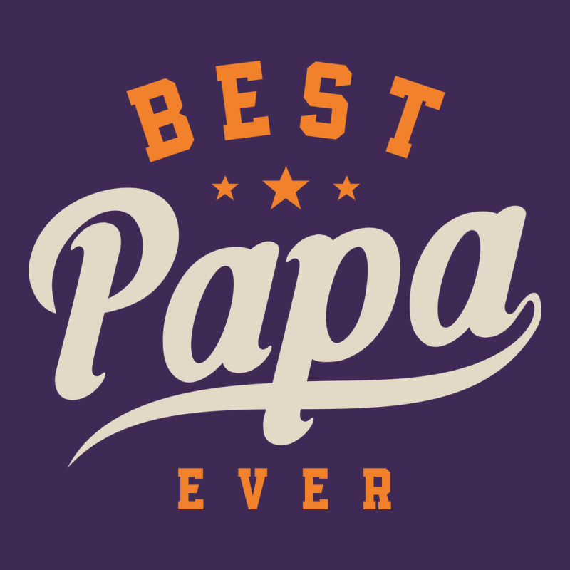 Mens Best Papa Ever Funny Fathers Day Premium Hoodie by linhVisuals | Teevron