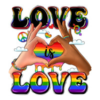 love is love lgbtq pride hands | Teevron