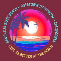 San Elijo State Beach T  Shirt San Elijo State Beach, Encinitas, Calif Premium Hoodie | Teevron