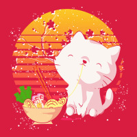 Cat T  Shirt Ramen Noodles Kawaii Cat T  Shirt Premium Hoodie | Teevron
