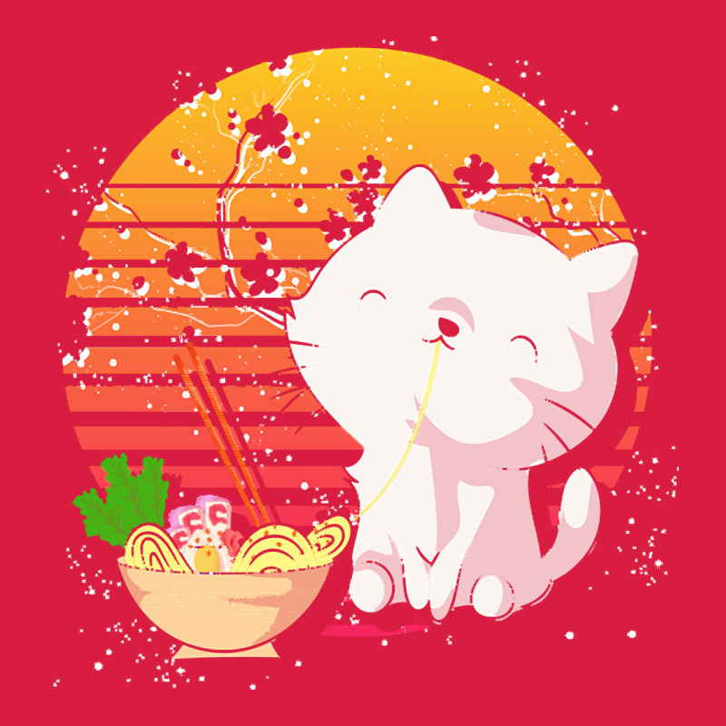 Cat T  Shirt Ramen Noodles Kawaii Cat T  Shirt Premium Hoodie by linhVisuals | Teevron