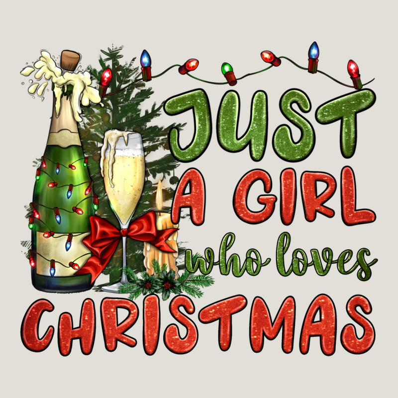 Just A Girl Who Loves Christmas Heavy Core Tee by BundleAndBundleShop | Teevron
