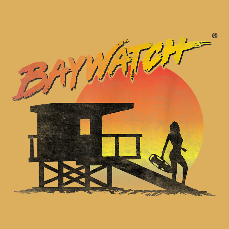 Baywatch Lifeguard Sunset T Shirt Premium Hoodie by linhVisuals | Teevron