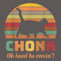 Chonk Cat Scale Meme Retro Oh Lawd He Comin' Memes T Shirt Premium Hoodie | Teevron