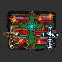 Cross Leopard Cowhide Glitter Serape Urban Heavy Tee | Teevron