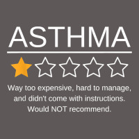 Funny Asthma Awareness One Star Rating Inhaler Wheezy Breath T Shirt Premium Hoodie | Teevron