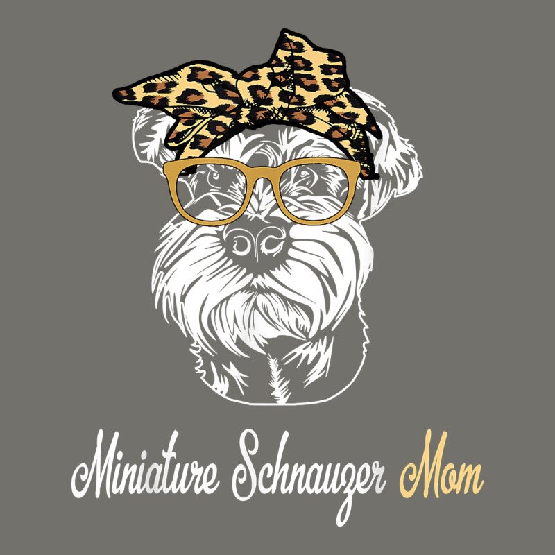 Birthday And Mother's Day Gift Miniature Schnauzer Mom T Shirt Premium Hoodie by linhVisuals | Teevron