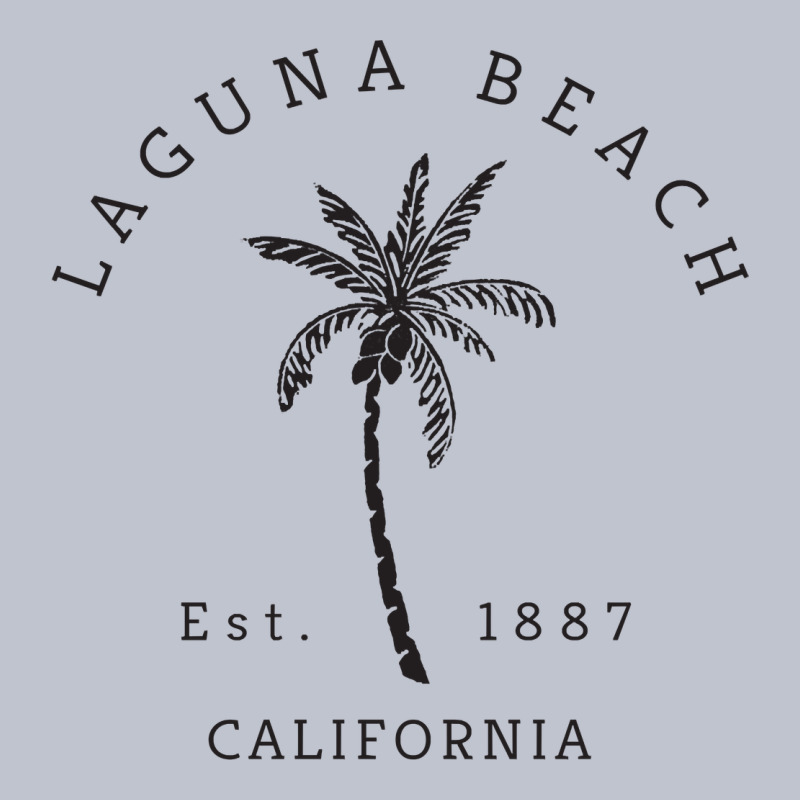 Retro Cool Laguna Beach California Palm Tree Unique Novelty Sweatshirt Premium Hoodie by linhVisuals | Teevron