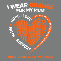 I Wear Orange For My Mom Ms Multiple Sclerosis Awareness T Shirt Premium Hoodie | Teevron