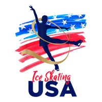 ice skating dance support the team tshirt usa flag t shirt | Teevron