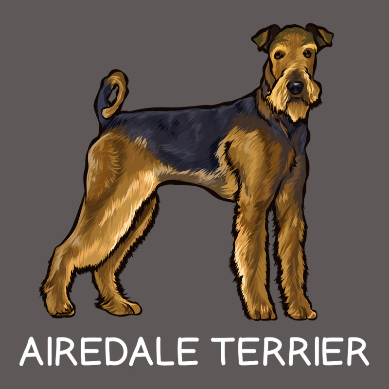 Airedale Terrier Crazy Dog Lover Sweatshirt Premium Hoodie by linhVisuals | Teevron