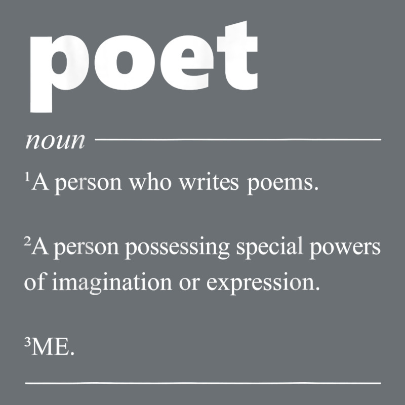 Poet Definition Funny For Poet Drama Poetry Poems T Shirt Premium Hoodie by linhVisuals | Teevron