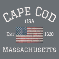 Cape Cod Massachusetts American Flag Usa Travel Vintage Pullover Hoodi Premium Hoodie | Teevron