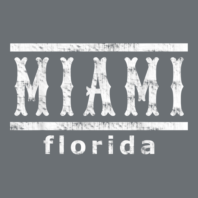 Miami Florida Souvenir T Shirt Premium Hoodie by linhVisuals | Teevron