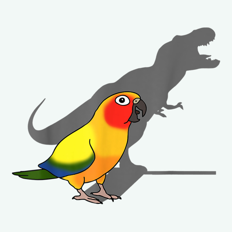 Cute Screaming Parrot, Birb Memes, Funny T Rex Sun Conure T Shirt Premium Hoodie by linhVisuals | Teevron