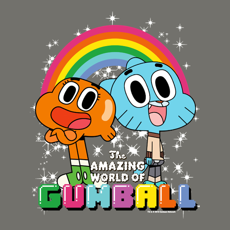 Cn The Amazing World Of Gumball & Darwin Rainbow Portrait Pullover Hoo Premium Hoodie by linhVisuals | Teevron