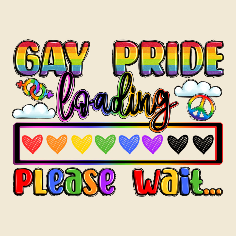 Gay Pride Loading Please Wait Premium Tee by LillyAllenDesigns | Teevron