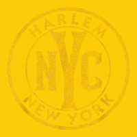 Harlem New York Nyc Vintage Sign Distressed Amber Print T Shirt Premium Hoodie | Teevron