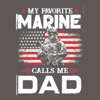 My Favorite Marine Calls Me Dad T  Shirt Father's Day Flag My Favorite Premium Hoodie | Teevron