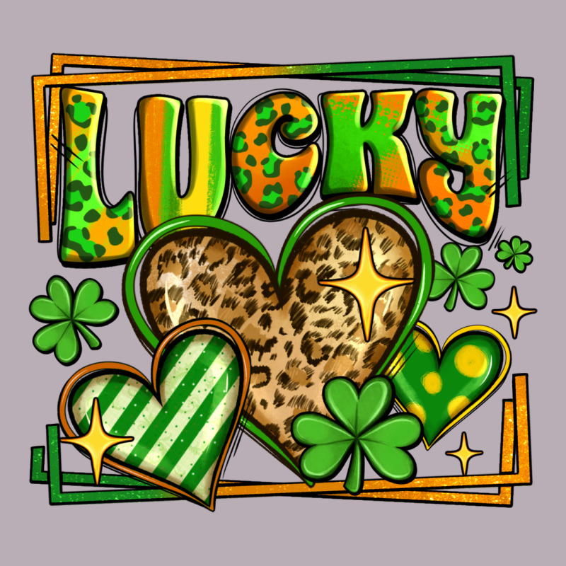 Lucky St Patricks Day Hearts Vintage Tee by LillyAllenDesigns | Teevron