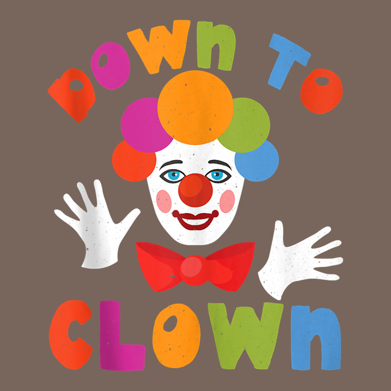 Down To Clown Funny Circus Tank Top Premium Hoodie by linhVisuals | Teevron