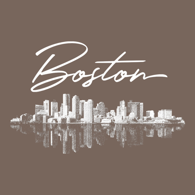 Boston Skyline T Shirt For Women, Men, Girls & Boys Premium Hoodie by linhVisuals | Teevron
