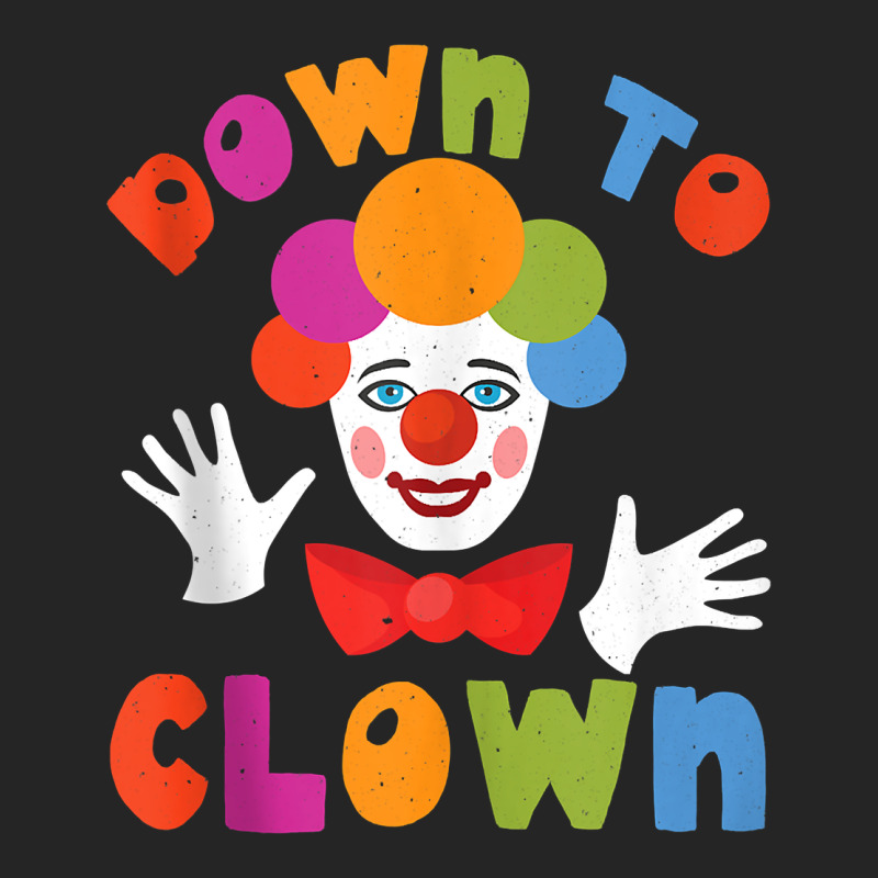 Down To Clown Funny Circus Tank Top Premium Hoodie by linhVisuals | Teevron