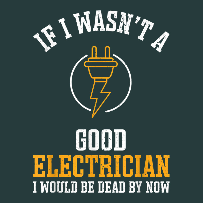Electrician Gifts For Men & Funny Electrical Design T Shirt Premium Hoodie by linhVisuals | Teevron