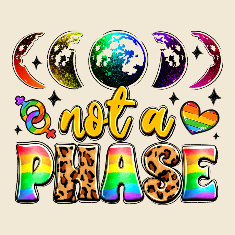 Not A Phase Pride Moon Premium Tee by LillyAllenDesigns | Teevron