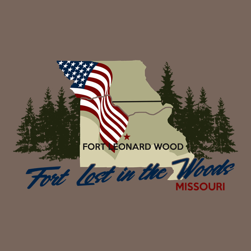 Fort Leonard Wood Fort Lost In The Woods Missouri Pullover Hoodie Premium Hoodie by linhVisuals | Teevron