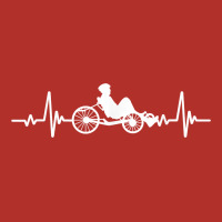Great Recumbent Bike Heartbeat Design Cycling T Shirt Premium Hoodie | Teevron