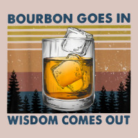 Bourbon Goes In Wisdom Comes Out Vintage T Shirt Premium Hoodie | Teevron