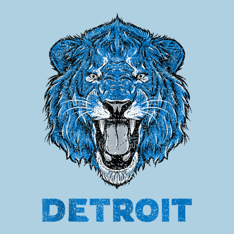 Funny Vintage Lion Face Head Detroit Gifts Tank Top Premium Hoodie by linhVisuals | Teevron