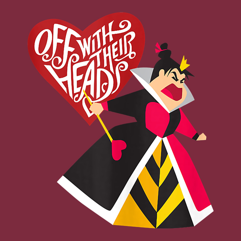 Alice In Wonderland Queen Of Hearts Off With Their Heads Tank Top Premium Hoodie by linhVisuals | Teevron