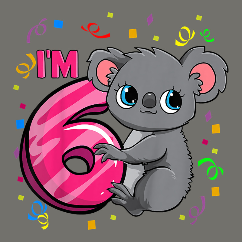 Kids 6th Birthday Shirt For Girls Koala Bear 6 Years Old T Shirt Premium Hoodie by linhVisuals | Teevron