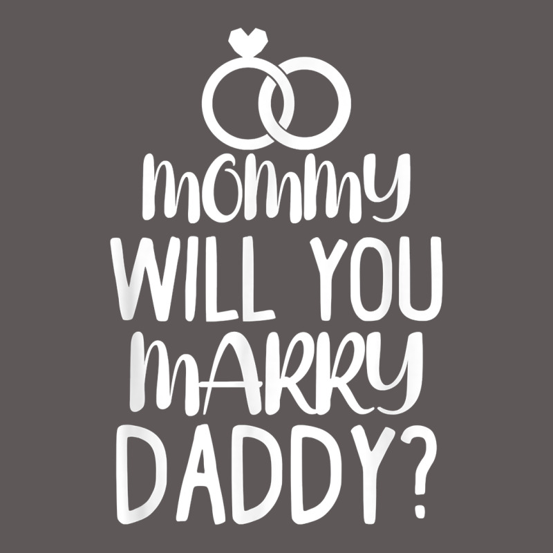 Kids Mommy Will You Marry My Daddy Funny Marriage Proposal T Shirt Premium Hoodie by linhVisuals | Teevron