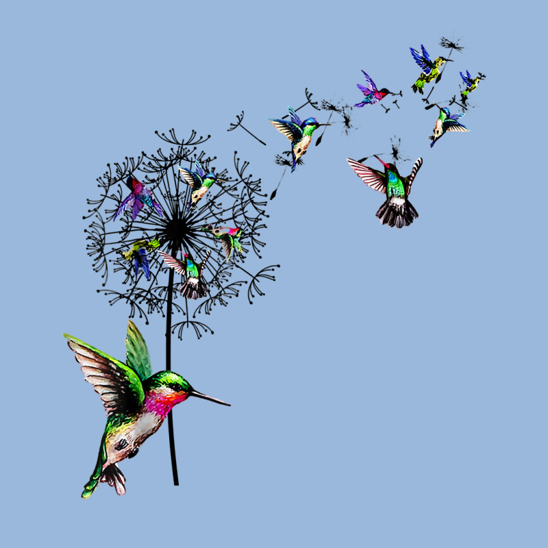 Bird Hummingbird Dandelion Flowers Shirt For Women Men T Shirt Premium Hoodie by linhVisuals | Teevron