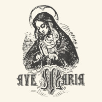 Ave Maria Schubert Latin Mass Blessed Mother Hail Mary Lady T Shirt Premium Hoodie | Teevron