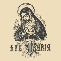 Ave Maria Schubert Latin Mass Blessed Mother Hail Mary Lady T Shirt Premium Hoodie | Teevron