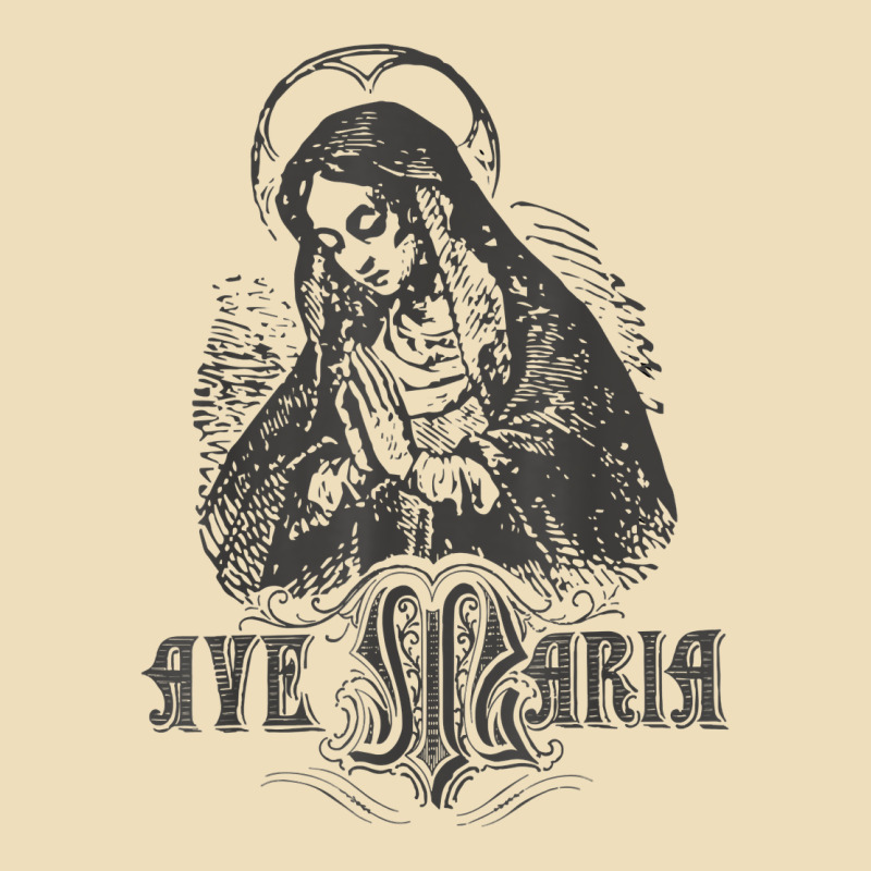 Ave Maria Schubert Latin Mass Blessed Mother Hail Mary Lady T Shirt Premium Hoodie by linhVisuals | Teevron
