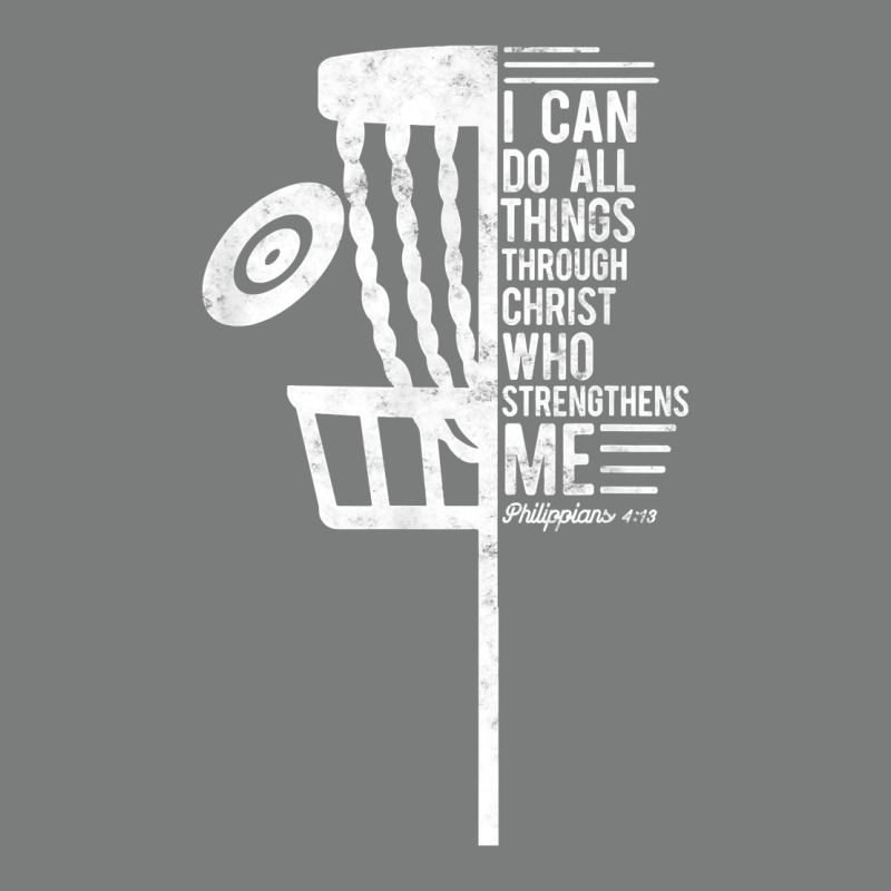Christian Disc Golf I Can Do All Things Philippians 4 13 T Shirt Premium Hoodie by linhVisuals | Teevron