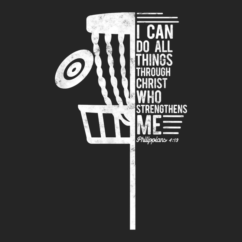 Christian Disc Golf I Can Do All Things Philippians 4 13 T Shirt Premium Hoodie by linhVisuals | Teevron