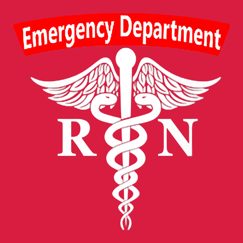 Emergency Department Nursing Er Registered Nurse Rn Caduceus Raglan Ba Premium Hoodie by linhVisuals | Teevron