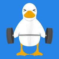 Duck Deadlift Design   Weight Lifting Gym Workout Tank Top Premium Hoodie | Teevron