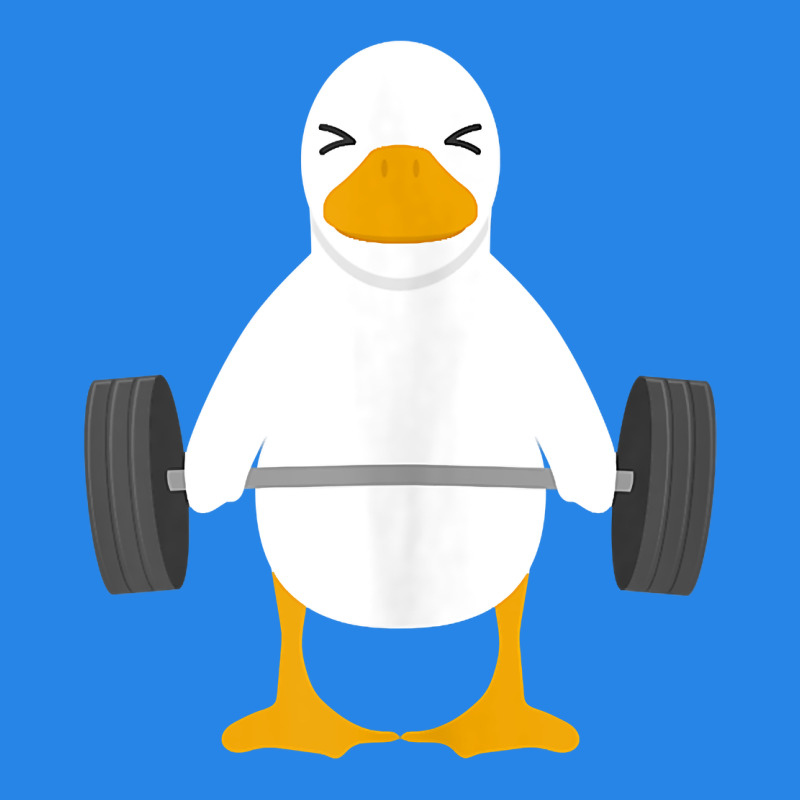 Duck Deadlift Design   Weight Lifting Gym Workout Tank Top Premium Hoodie by linhVisuals | Teevron