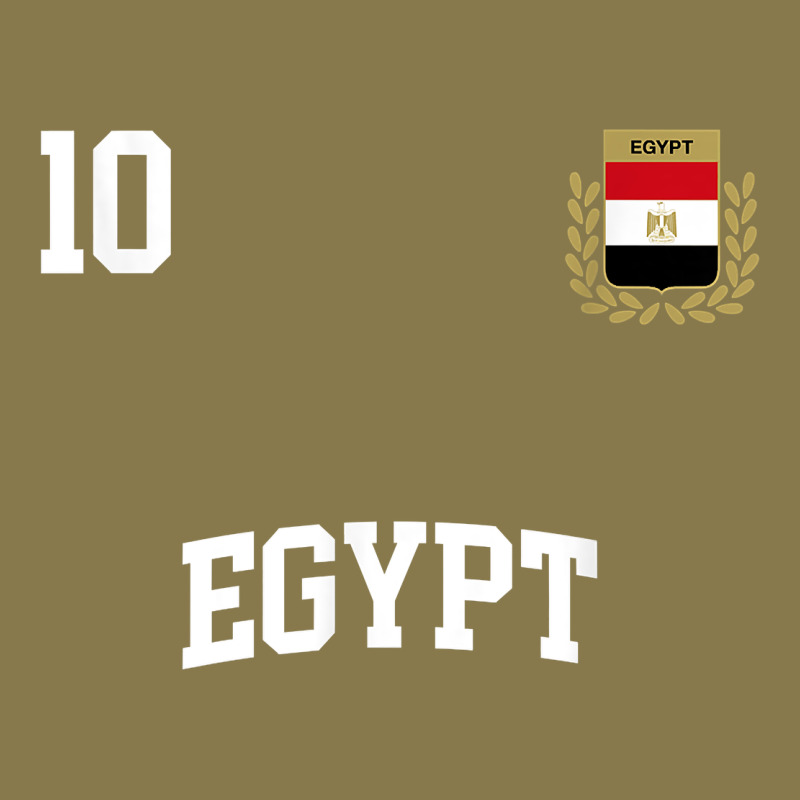 Egypt Team Sports Number 10 Soccer Egyptian Flag T Shirt Premium Hoodie by linhVisuals | Teevron