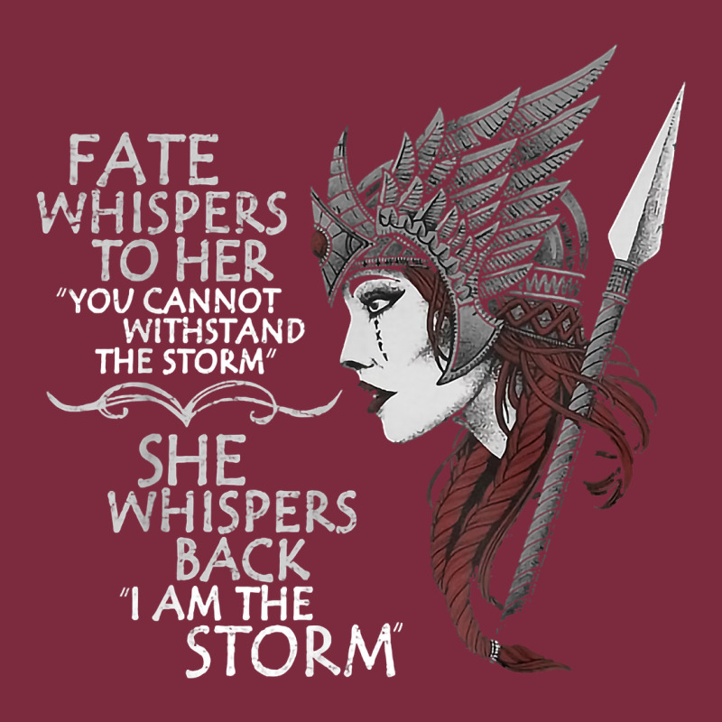 Fate Whispers To Her You Cannot Withstand The Storm T Shirt Premium Hoodie by linhVisuals | Teevron