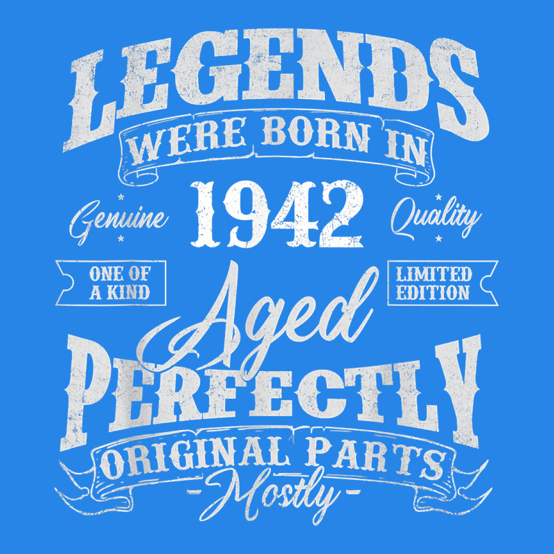 Legends Were Born In 1942 Year Of Birth Birthday T Shirt Premium Hoodie by linhVisuals | Teevron